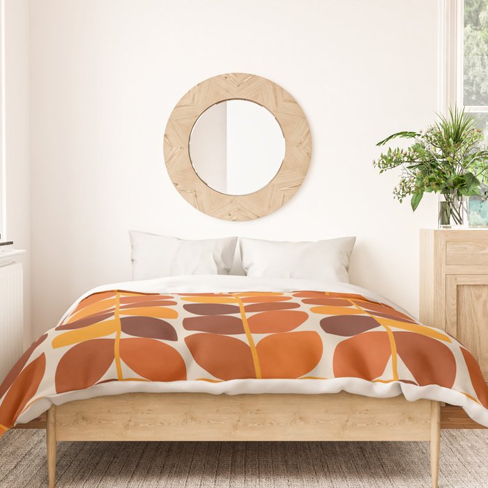Fall Leaves Duvet Cover Gallery Image 3