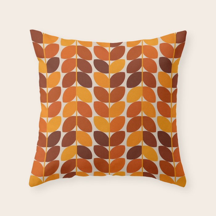 Fall Leaves Throw Pillow Gallery Image 6