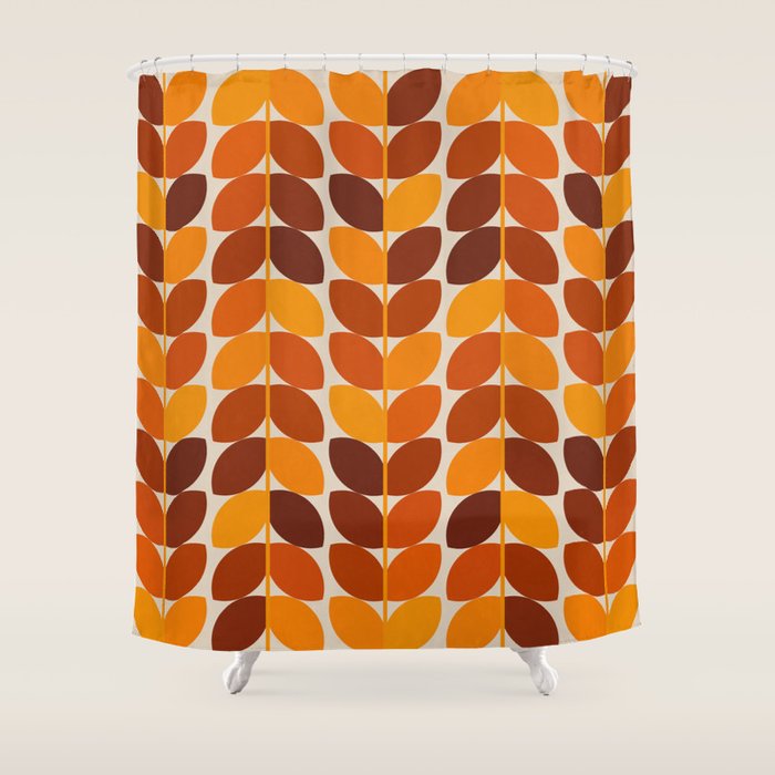 Fall Leaves Shower Curtain Gallery Image 1