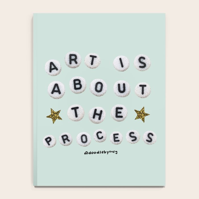 Art is About the Process Notebook Gallery Image 4
