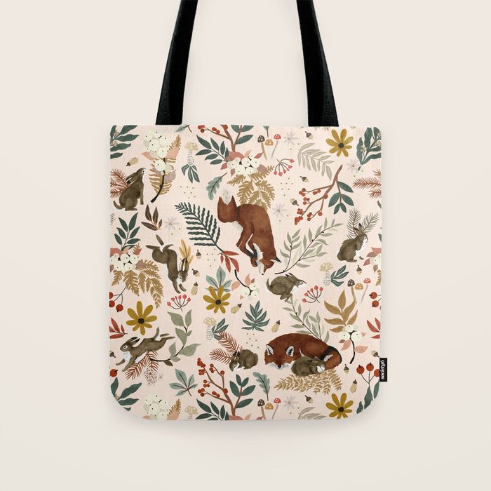 Animals winter wild nature 63 Tote Bag Gallery Image 1