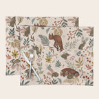 Animals winter wild nature 63 Placemat Gallery Image 1