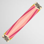 Smile - 70s Retro Sun Rainbow  Table Runner Gallery Image 3