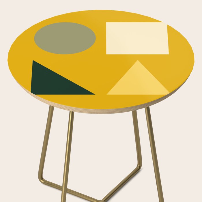 Modern Geometric 80A Side Table Gallery Image 2