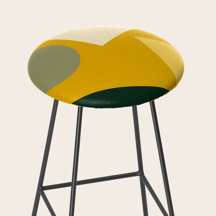 Modern Geometric 80A Stool Gallery Image 2