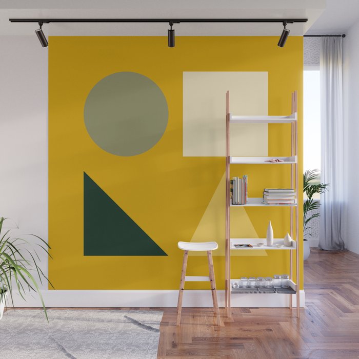 Modern Geometric 80A Wall Mural Gallery Image 1