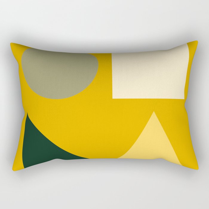 Modern Geometric 80A Rectangular Pillow Gallery Image 1