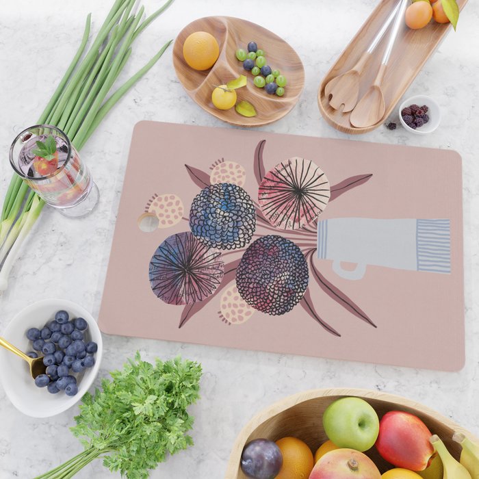 Wildflower Bloom Cutting Board Gallery Image 2