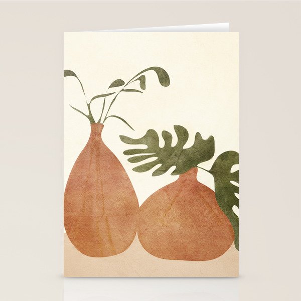 Two Living Vases Stationery Card Gallery Image 2