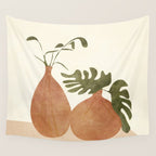 Two Living Vases Wall Tapestry Gallery Image 4