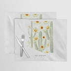 Arizona State Saguaro Cactus Blossoms Placemat Gallery Image 1
