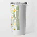 Arizona State Saguaro Cactus Blossoms Travel Mug Gallery Image 2