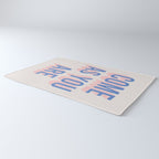 Come As You Are (Blue Pink) Rug Gallery Image 3