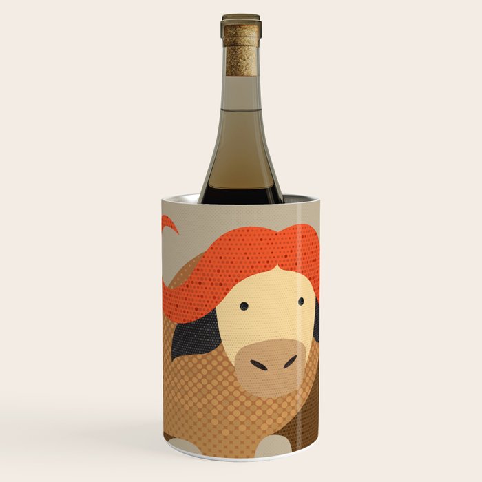 Whimsy Cape Buffalo II Wine Chiller Gallery Image 1