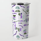Modern simple shapes pattern LG Travel Mug Gallery Image 1