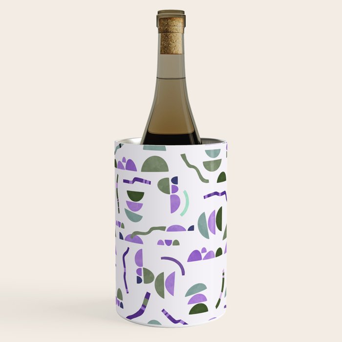 Modern simple shapes pattern LG Wine Chiller Gallery Image 1