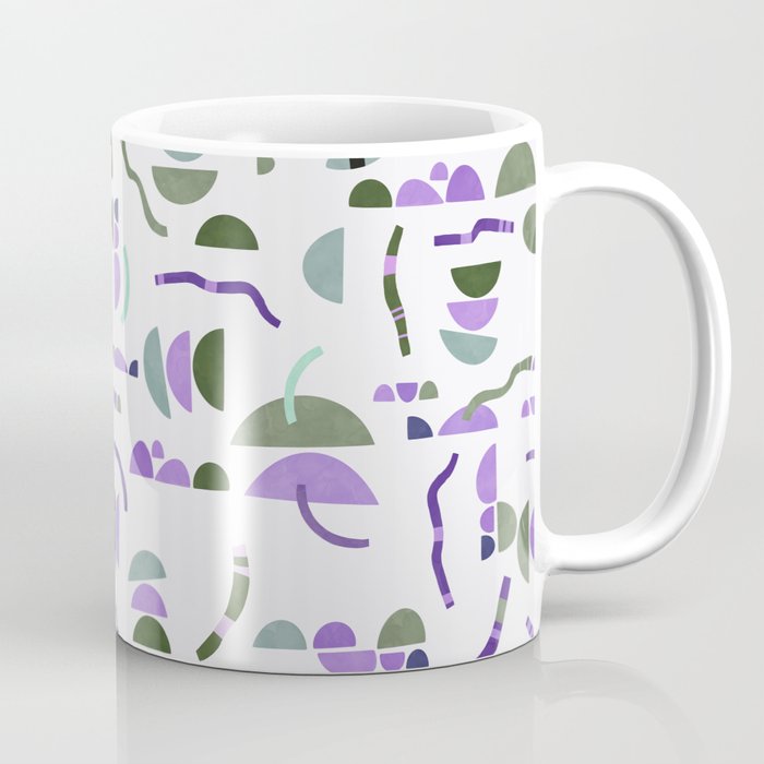 Modern simple shapes pattern LG Coffee Mug Gallery Image 1