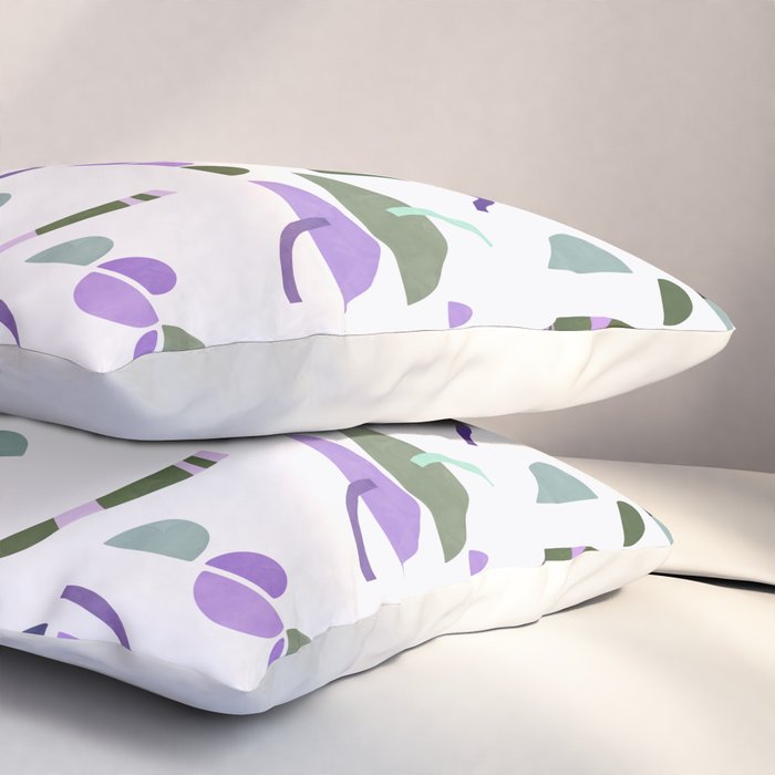 Modern simple shapes pattern LG Pillow Sham Gallery Image 3