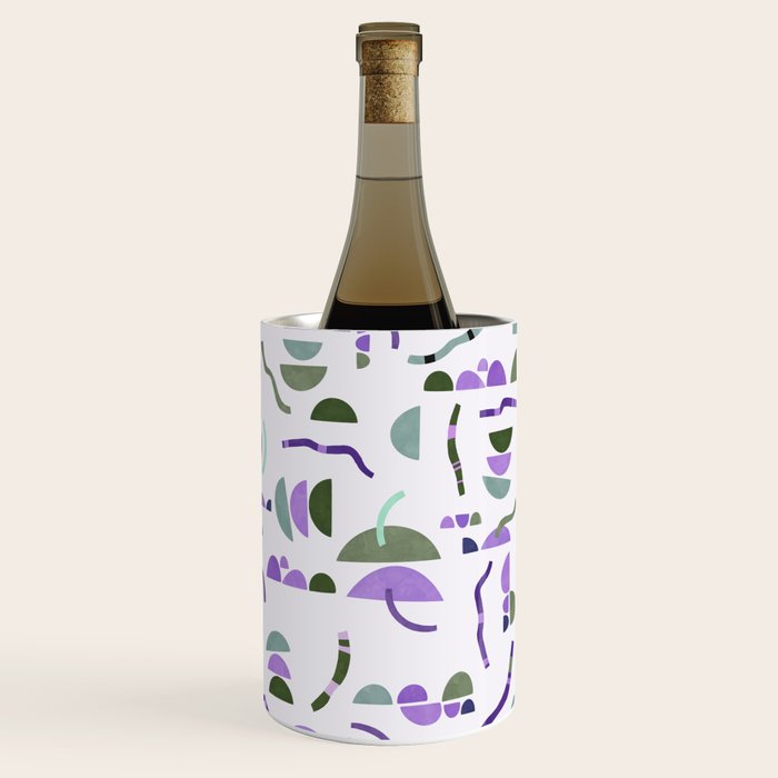 Modern simple shapes pattern LG Wine Chiller Gallery Image 3