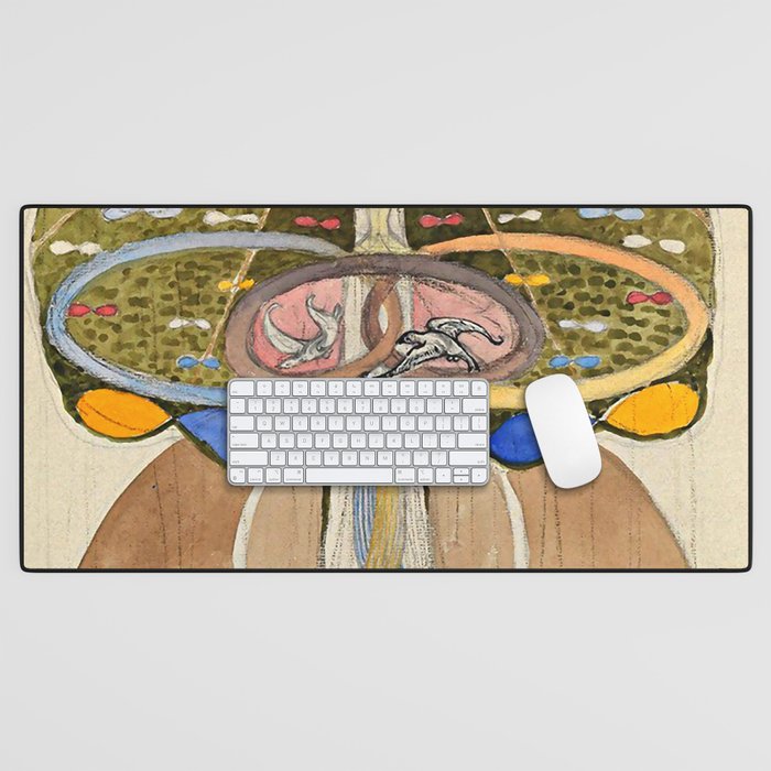 Hilma af Klint "Tree of Knowledge No. 1" Desk Mat Gallery Image 1