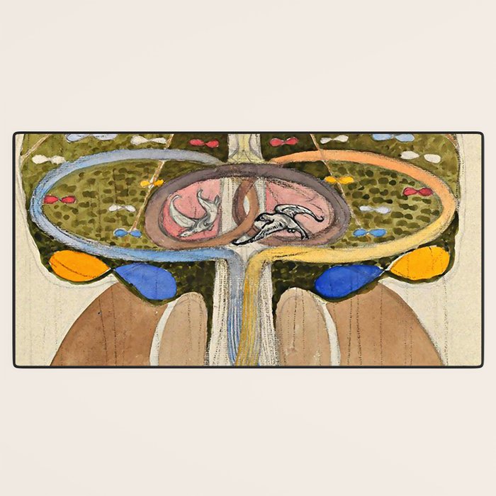 Hilma af Klint "Tree of Knowledge No. 1" Desk Mat Gallery Image 3