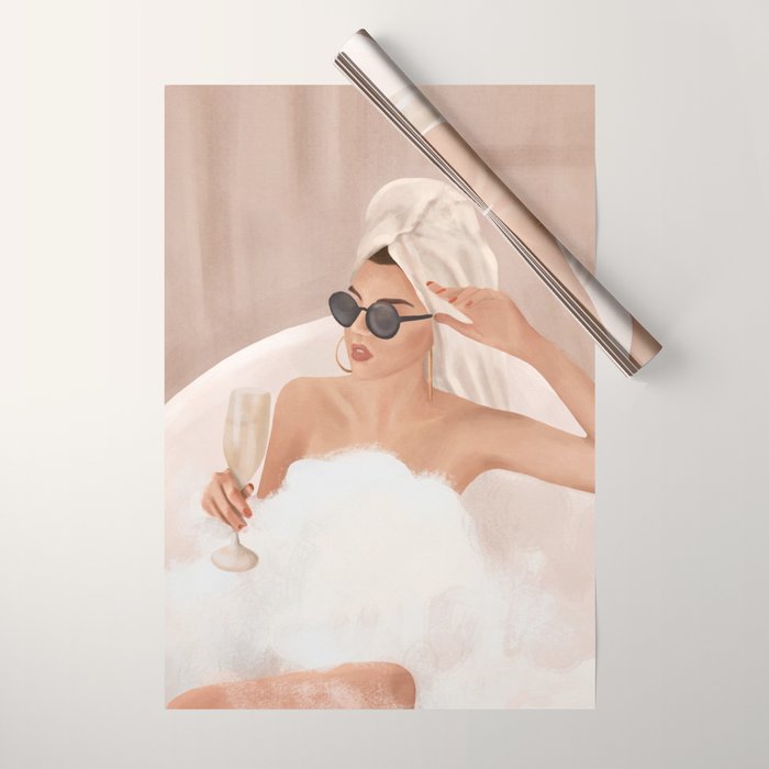 Friday Evening Wrapping Paper Gallery Image 1