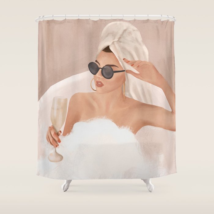 Friday Evening Shower Curtain Gallery Image 1