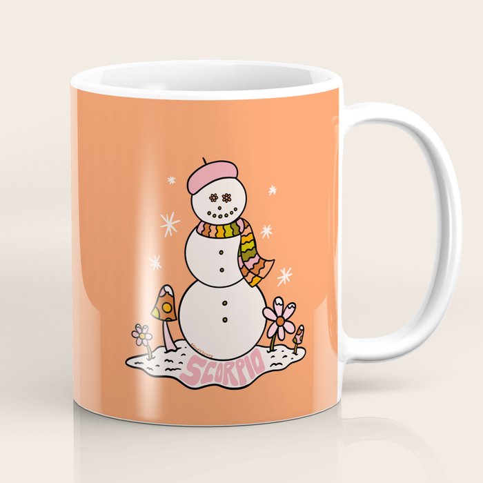 Scorpio Snowman Coffee Mug Gallery Image 1