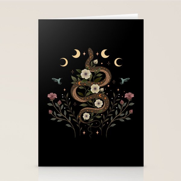 Serpent Spell Stationery Card Gallery Image 1