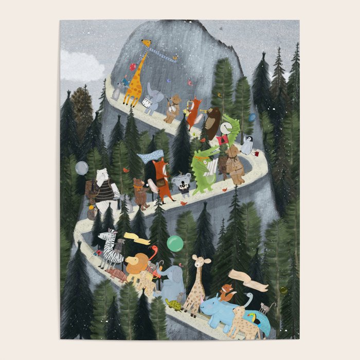 little adventure mountain Poster Gallery Image 1