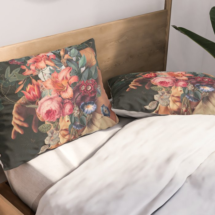 Roses Bloomed every time I Thought of You Pillow Sham Gallery Image 2