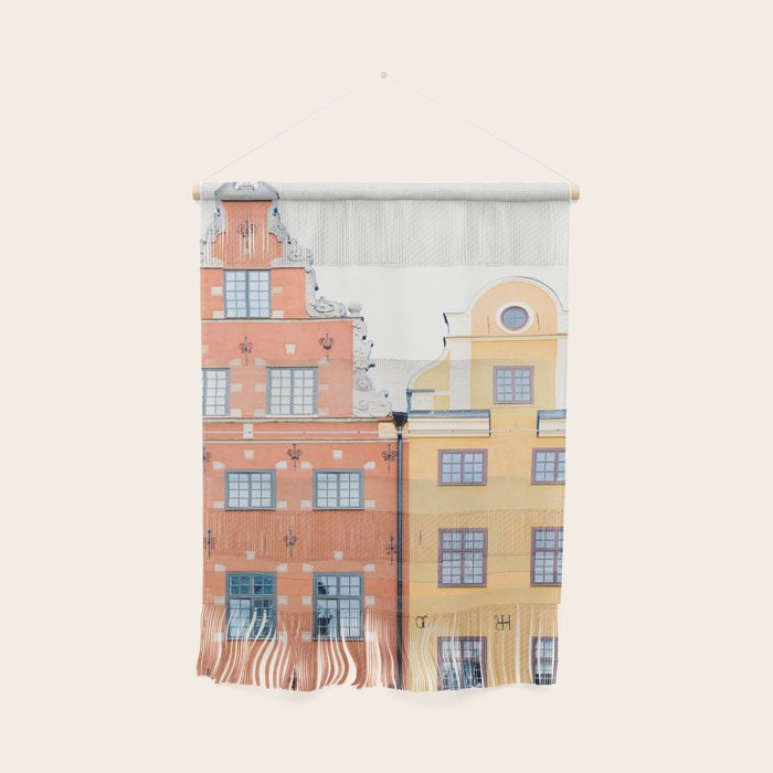 Scandinavian Color - Stockholm Sweden Travel Photography Wall Hanging Gallery Image 1
