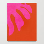 leaf shape solo pink orange summer vibes Notebook Gallery Image 4