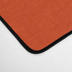 leaf shape solo pink orange summer vibes Desk Mat Gallery Image 4