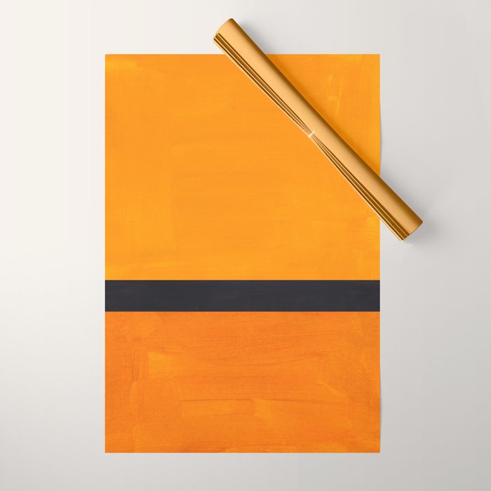 Golden Night  Wrapping Paper Gallery Image 1
