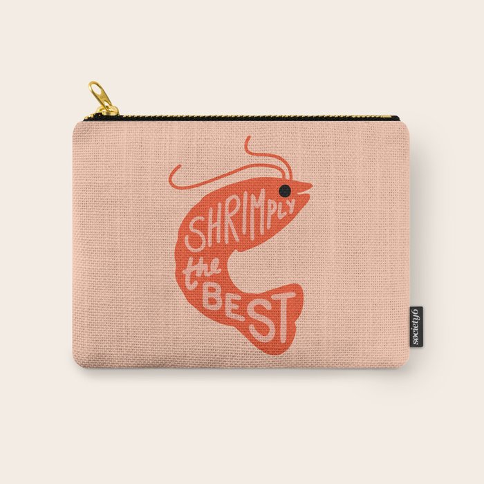 Shrimply the Best Carry All Pouch Gallery Image 1