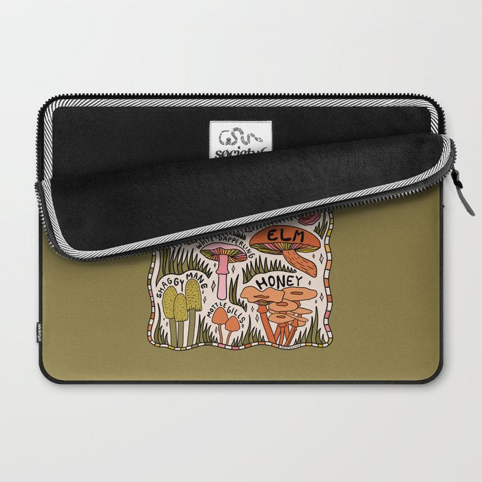Mushrooms of North Dakota Laptop Sleeve Gallery Image 2