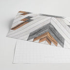 Urban Tribal Pattern No.8 - Aztec - Wood Wrapping Paper Gallery Image 2