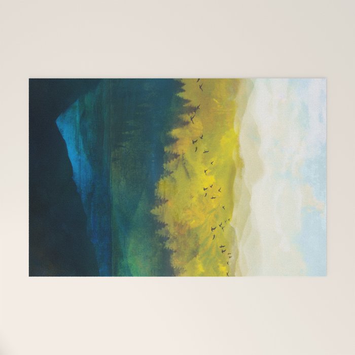 Mountain Lake Welcome Mat Gallery Image 1