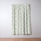 Green Nature Fantasy Tiles B Window Curtain Gallery Image 3