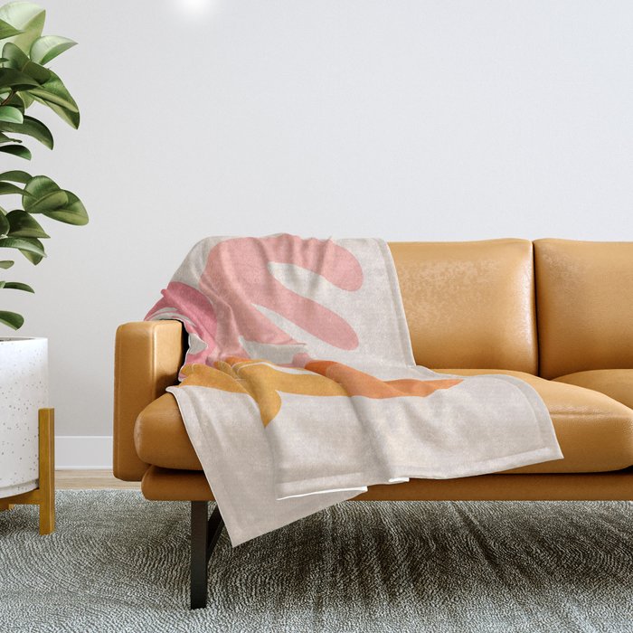 Picnic at Sunset Throw Blanket Gallery Image 1