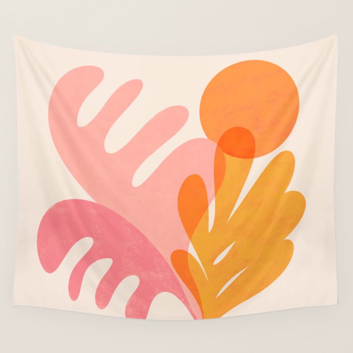 Picnic at Sunset Wall Tapestry Gallery Image 1