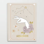 Aquarius Zodiac Sign Notebook Gallery Image 4