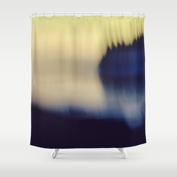 sea spirits no. 1 - abstract ocean seascape Shower Curtain Gallery Image 1