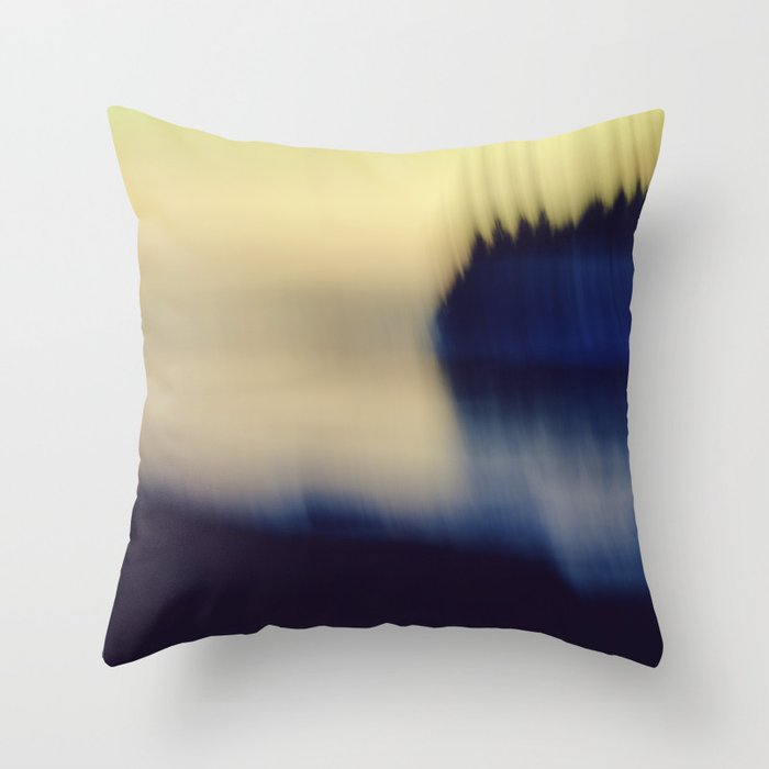 sea spirits no. 1 - abstract ocean seascape Throw Pillow Gallery Image 6