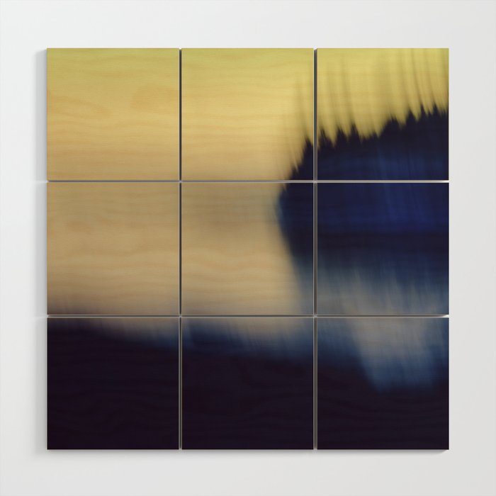 sea spirits no. 1 - abstract ocean seascape Wood Wall Art Gallery Image 1