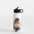 WILD AND FREE 2 - HORSES OF ICELAND Water Bottle Gallery Image 1