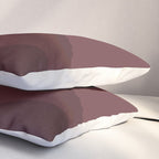 Abstract Color Waves VI Neutral Red Tones Pillow Sham Gallery Image 3