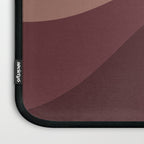 Abstract Color Waves VI Neutral Red Tones Laptop Sleeve Gallery Image 3