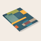 Modern Colorful Geometric Original Artwork Notebook Gallery Image 2